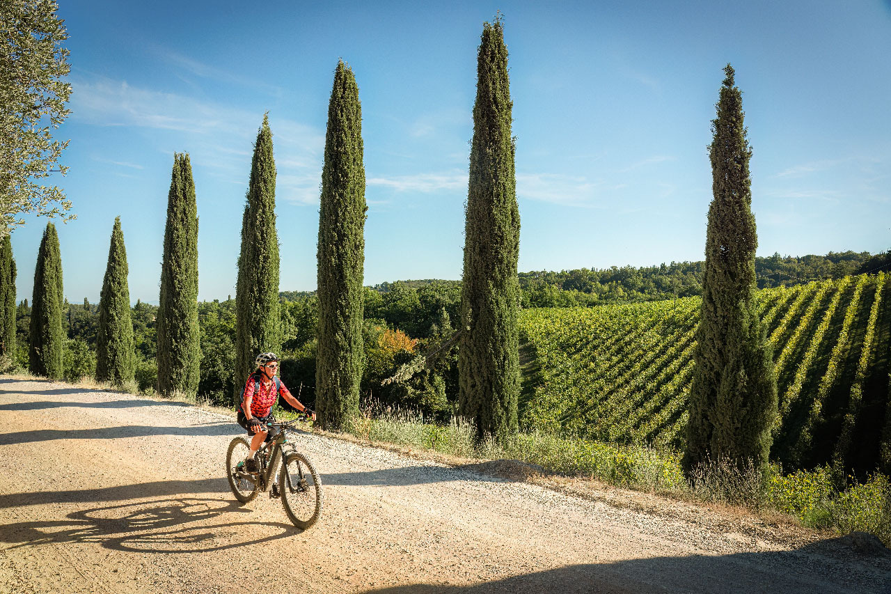 immagine in vacanza con ebike